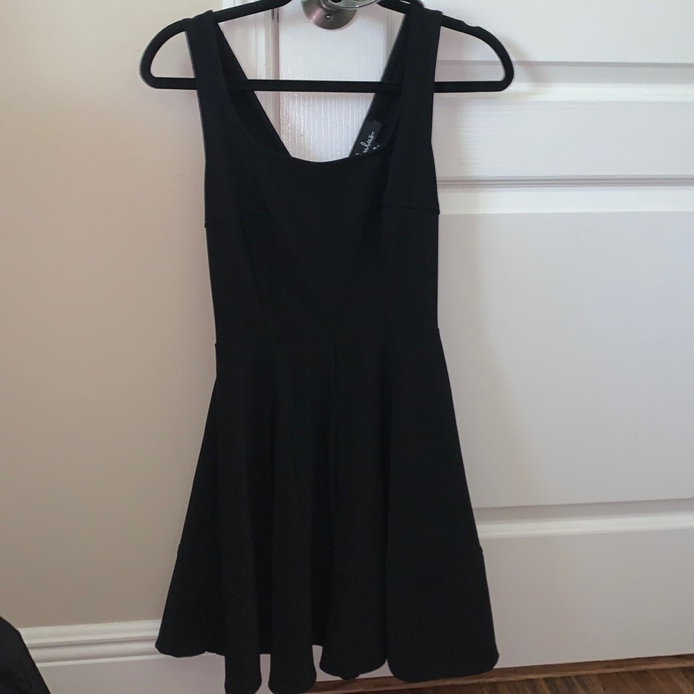 black dress